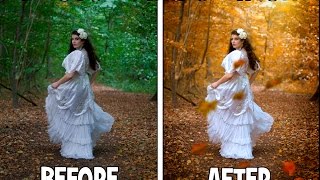 Photo Manipulation | Efecto de Otoño - Photoshop CC