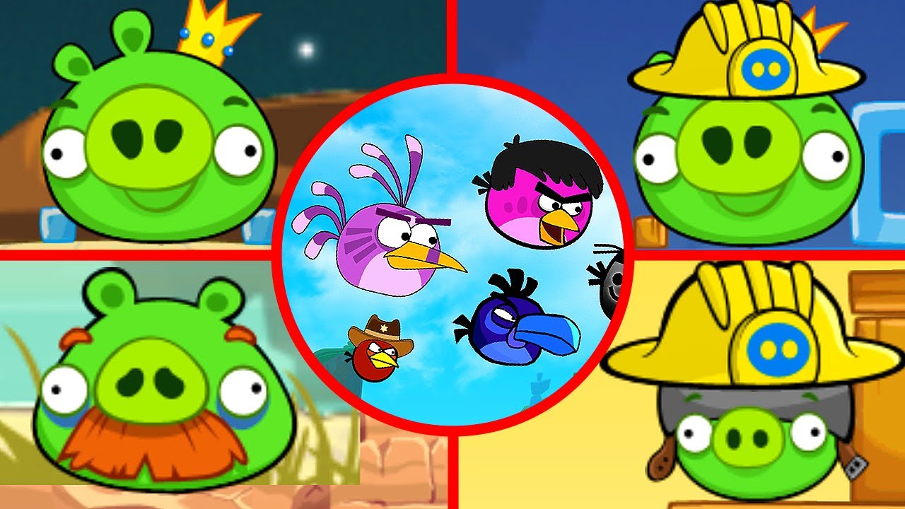 Angry Birds OCs Beta 2 All Bosses Boss Fight 1080P 60 FPS YouTube