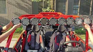 Holo Led Work Light Linkable Spot Led Bumper Pods Light Bar Kit