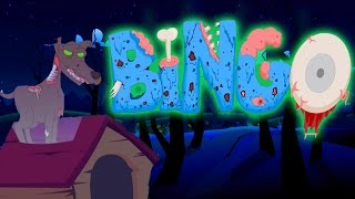 Bingo Assustador | canção infantil | Scary Song For Kids | Halloween Songs | Bingo The Dog