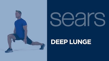 Exercise Tips:  Deep Lunge