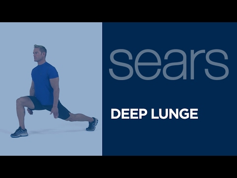 Exercise Tips:  Deep Lunge