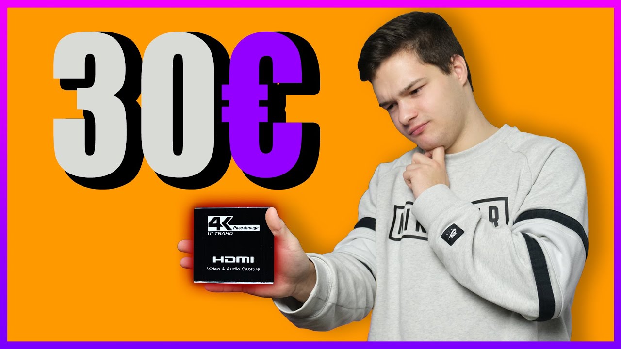 Ich kaufe eine 30€ Capture-Card aus China!