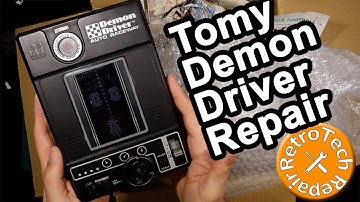 Fixing eBay Junk -Tomy Demon Driver Repair - Retro Handheld