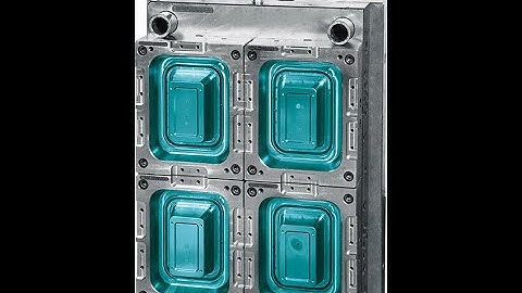 #highspeed #injectionmachine #plastic #container Thin wall food container mold#high speed injection