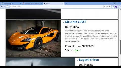 CS50’s Web Programming with Python and JavaScript | project2(commerce)