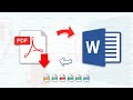 تحويل Pdf إلى Word بدون برامج