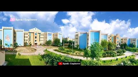 Rgukt Basar Campus in Blue Sky motion | IIIT Basar Campus Tour