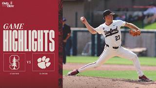 Highlights: Stanford Baseball vs. Clemson (4/4/26)