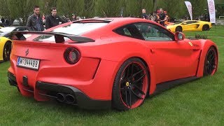 The ferrari f12 berlinetta n-largo tuned by novitec is far one of
loudest you have ever heard! let's turn up volume! - event: cars &
coffee it...