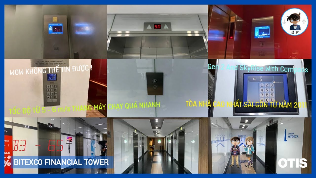 Lift Tour Bitexco Financial Tower, HCMC, VN
