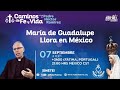 María de Guadalupe llora en México