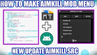 NEW UPDATE AIMKILL SRC | HOW TO UPDATE SRC | HOW TO MAKE AIMKILL MOD MENU 