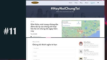 [FrontEnd] #11 Thiết Kế Contact Page cho Website Thương Mại Điện Tử