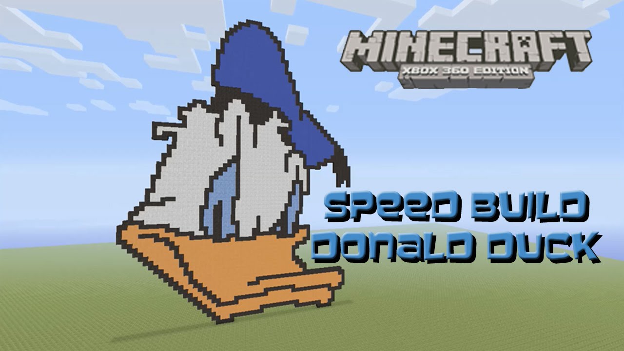 Minecraft Pixel Art SpeedBuild