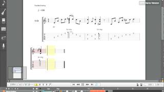 GuitarPro 5 Theme on GuitarPro 6 - Tabs