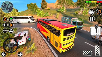 Mobile Bus Simulator Game 3D Bus Driving Android Mobile Gameplay 2025