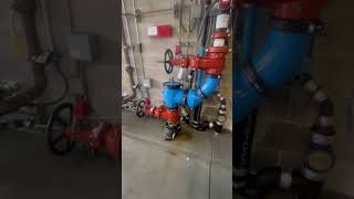 Aerial View: 8” Wilkins 475 RPZ with OS&Y Valves & Tamper Switches