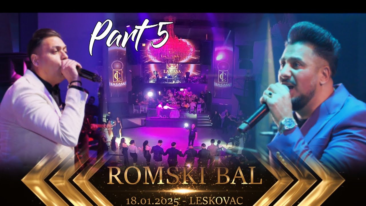 ROMSKI BAL LESKOVAC 18.01.2025 PART5 ORG, BOZA & MIKI - STUDIO ROMA IVICA 4K LESKOVAC