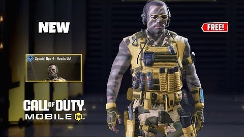 *NEW* FREE Special Ops 4 - Heads Up! Skin in COD Mobile! - LV 19 Challenge HQ | Milton37LiveCODM