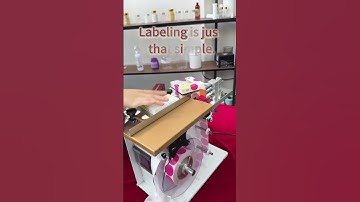 Choosing this labeling machine, you will like it. #labelingmachine #machine #factoryproducts