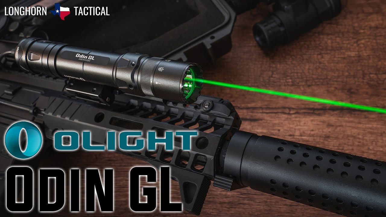 Olight Odin GL Rail Mount Flashlight Green Beam Combo – Longhorn