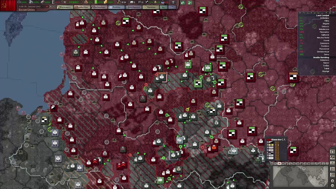 HOI3 BICE - Operation Bagration... in winter?!