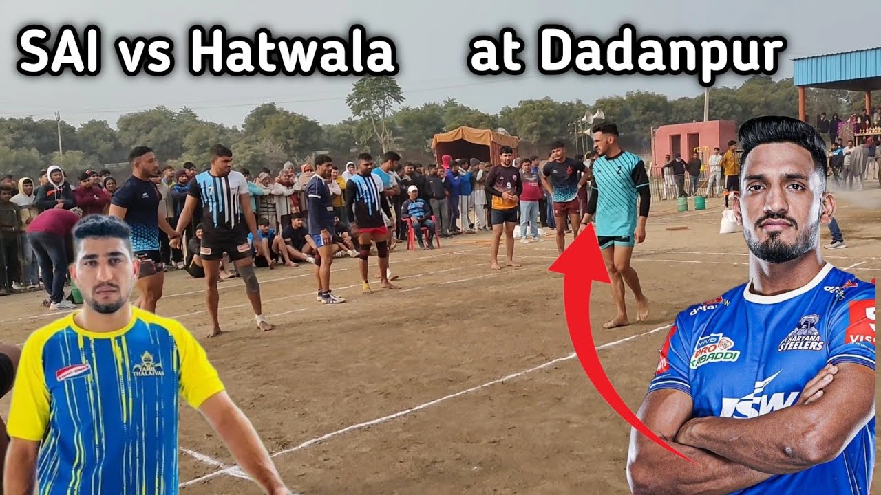 SAI 🆚 RSD Rohtak kabaddi match at dadanpur Meetu Sharma || Himanshu Tamil Thalaivas