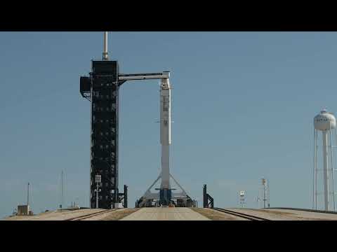 SpaceX Demo-2 rocket rolled out to launch pad