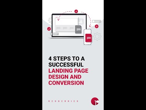 4 Steps To a Successful Landing Page Design | RedBerries Web Design Agency | Landing Page