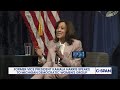 Former Vice President Kamala Harris calls Trump administration "corrupt, callous and incompetent."