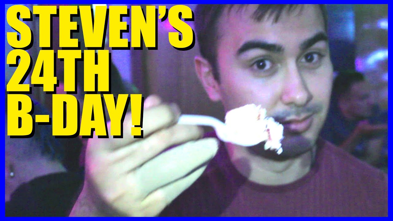 Steven's 24th BIRTHDAY! (with Catrific & Mark Gray!)