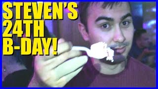 Stevens 24th BIRTHDAY! (with Catrific & Mark Gray!)
