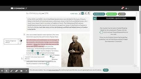 Commonlit Annotation Tutorial