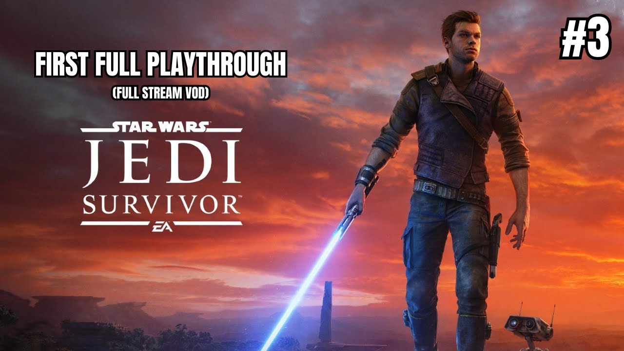 Star Wars Jedi: Survivor – First Playthrough (Full Twitch VOD) #3