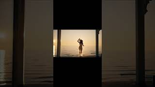 Breathtaking Sea Views! 🌊✨ Watch Her Enjoy the Moment #beatstostudy #chillmusic #italy #oceanvibes