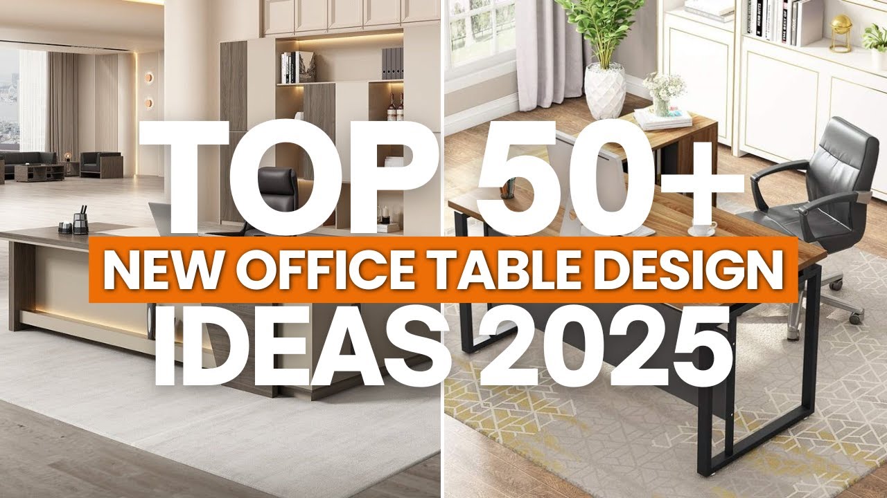 Best Top 50+ NEW OFFICE TABLE Design Ideas 2025 | New Modern Office Desk and table design
