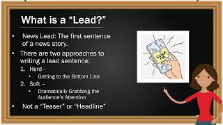 CA 221 - Hard and Soft News Leads Lesson screenshot 4