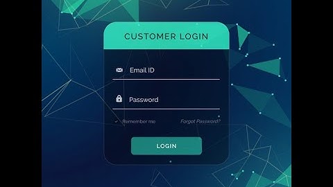 Layout de Login + Código Fonte  - Lazarus