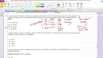 PRC 2 model paper maths area video solution part 2