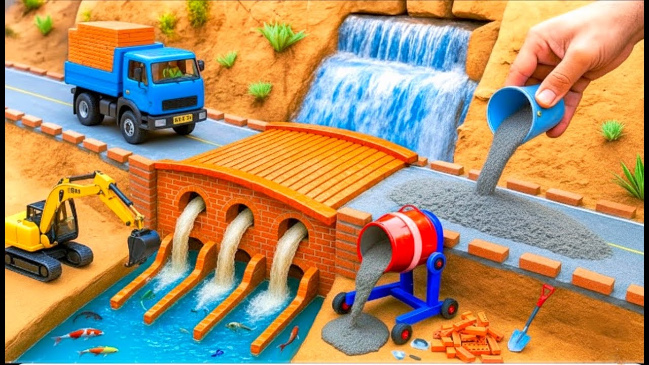 diy mini truck making new borewell project for the farm tractor | fun science project |