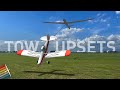 3 seconds to crash glider aerotow launch gone wrong