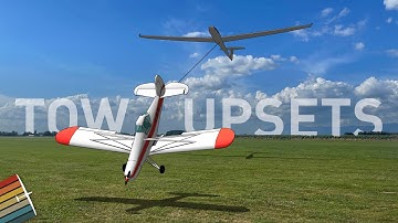 3 Seconds to Crash: Glider Aerotow Launch Gone Wrong