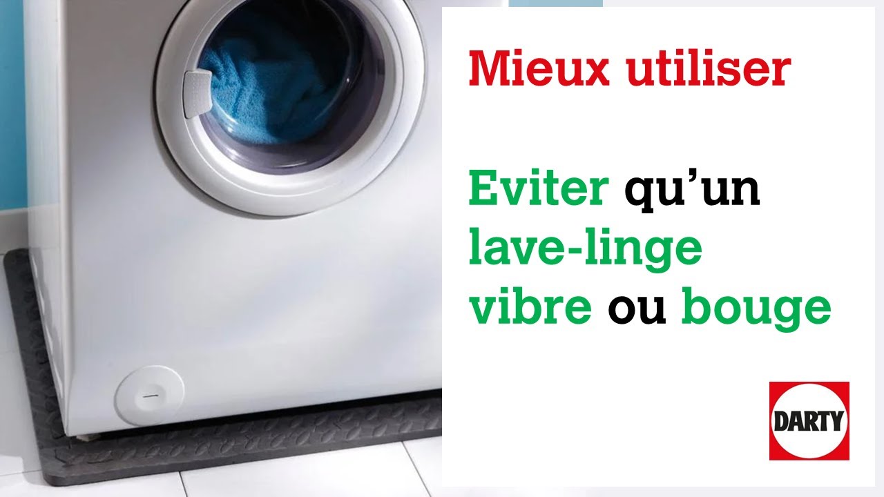 Conseils pour éviter qu'un lavelinge vibre ou bouge YouTube — free download