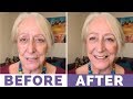 I'm in Shock! My BareMinerals Makeup for Older Women Makeover :)