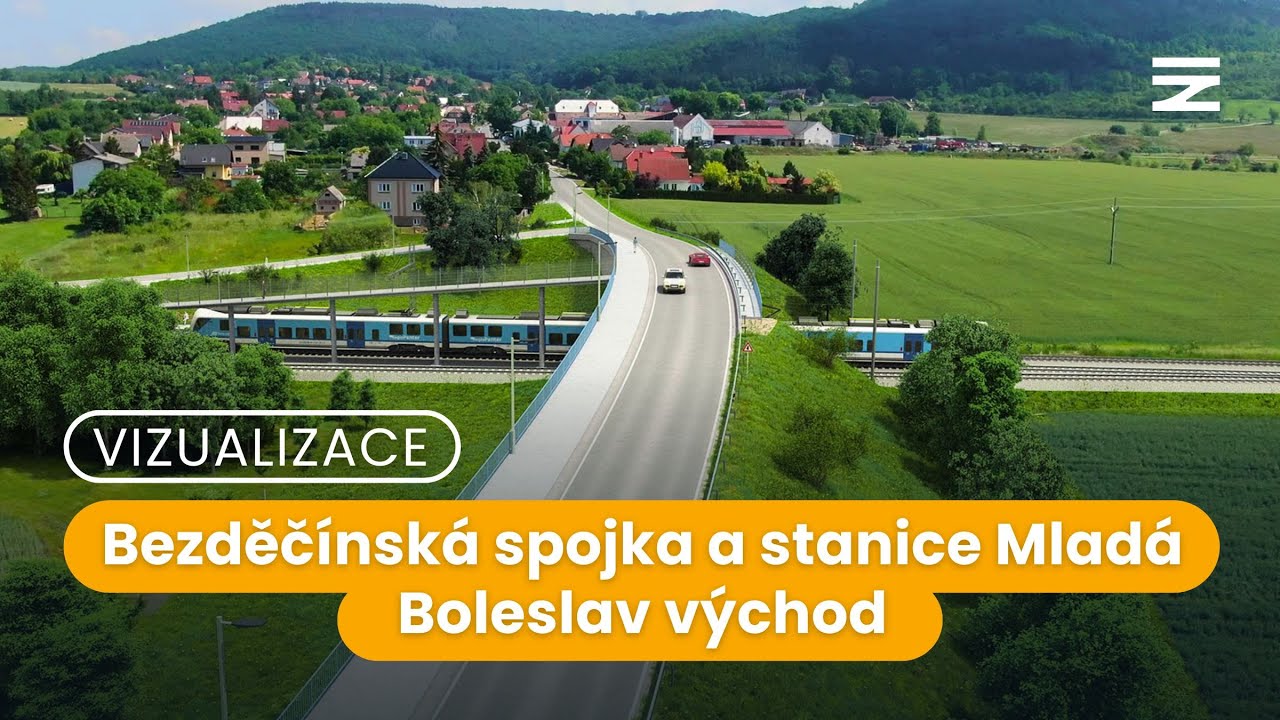 💥 Bezděčínská spojka a stanice Mladá Boleslav východ