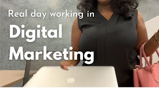 Day in the Life Working in Marketing | 95 work day in office
