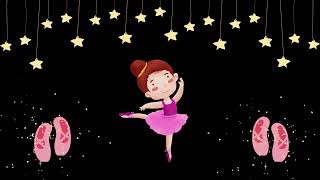 Kids Prima Ballerina Music - Sensory Video