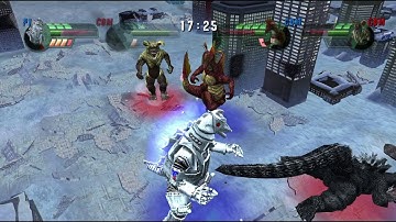 Godzilla Unleashed Overhaul - Mechagodzilla & Titanosaurus vs. Godzilla & King Caesar