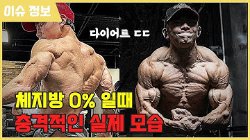 체지방 0% 를 유지하면 생기는 충격적인 결과..;;